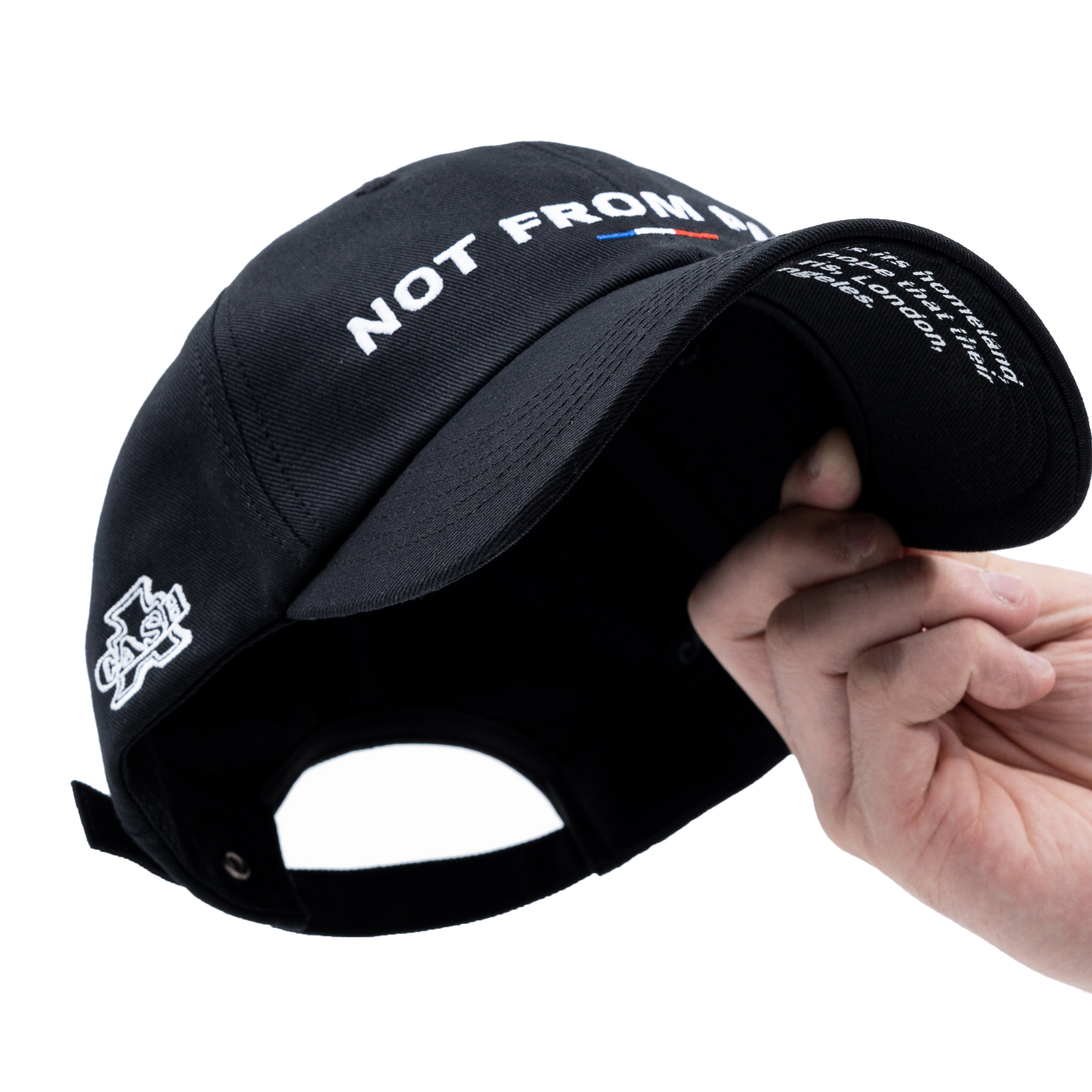 NOT FROM PARIS Cotton Cap